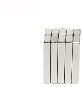 10Pcs Strong Neodymium Magnets, Rare Earth Magnet, 15x3x2mm Rectangular Bar Magnet For Arts Crafts Hobbies Whiteboard Fridge and Office