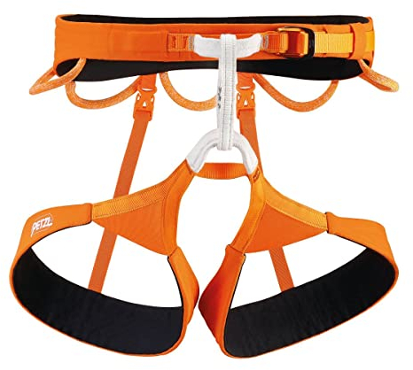 PETZL, Hirundos, Imbracatura, Arancione, M, Unisex-Adult