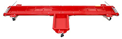 Motorcycle Dolly Centre Stand Motorbike Tool Garage Mover Parking Trolley Paddock Red Moto For Workshop Large Load Platform Moving Wheel Carrier Skate Side Scooter Bike Car Superbike Pro Home