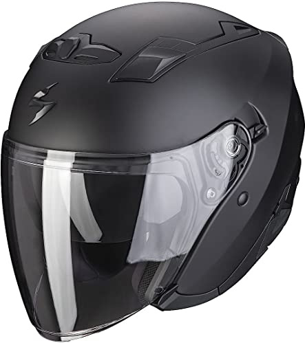 SCORPION, Casco jet moto EXO-230 solid mat black, S