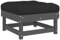 vidaXL Gartenhocker, Sitzhocker mit Kissen Latten-Design, Modular Holz Hocker für Garten Terrasse, Fußhocker Gartenmöbel, Grau Massivholz Kiefer