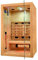 Bagno Italia Infrarotsauna 120 x 105 cm mit Vollspektrum-Strahlern, Bluetooth und Farbtherapie