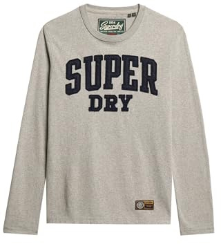 Superdry Herren Vintage Athletic Langarmshirt
