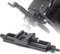 Macro Camera Slider, Universal Track Dolly Rail, Clear Scale, Load-bearing 7kg, Aluminum Alloy Focusing Head Holder for DSLR Camera, Camcorder