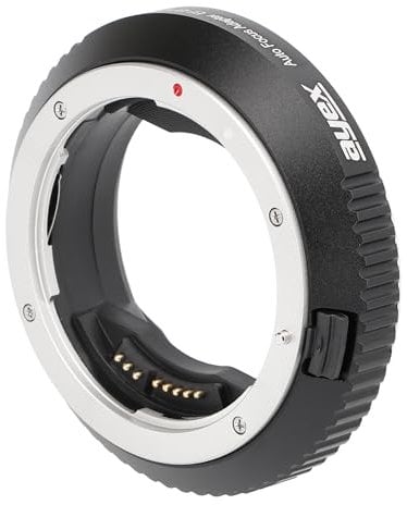 ayex Objektivadapter EF-GFXII Kompatibel mit Canon EF-Objektive Kompatibel mit Fujifilm GFX Kameras