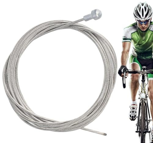 Câble de frein de vélo, câble de frein BMX - Remplacement du câble de frein en acier inoxydable, câble à vitesse variable, dérailleur de vélo, câble de frein /arrière pour véhicules routiers
