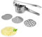 Stainless Steel Potato Ricer Masher Mashed Potato with 3 Interchangeable Discs for Mashed Potatoes, Puree, Fruit & Vegetables, Baby Food