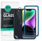 Ibywind 2 Pack Screen Protector For iPhone 16e 5G,9H Hardness Tempered Glass,With 1Pc Camera Lens Protector,1Pc Back Carbon Fiber Film,Easy to Install