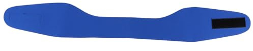 QERUTK Swimming Headband Adjustable Water Proof Swim Headband Ear Protector for Kids and Adults Swimming Size for Diving, Surfing, Bathing (Blue)