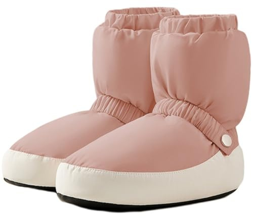 Glixoft Ballettstiefel, Ballett-aufwärmschuhe, Tanzstiefel, Warme Winterschuhe, Aufwärm-Trainingsschuhe Für Kinder, Frauen, Mädchen