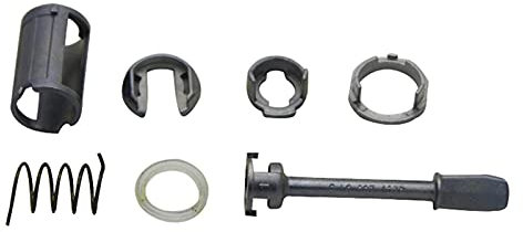 Jodriva Kit DE REPARACIÓN DE Cilindro DE Cerradura DE Puerta Lado Izquierdo-Derecho 7PCS, for VW, for Seat, Ibiza Cordoba, for Caddy, 1995-2004 6L3837167B 6L3837168B Cilindro de Cerradura de Puerta