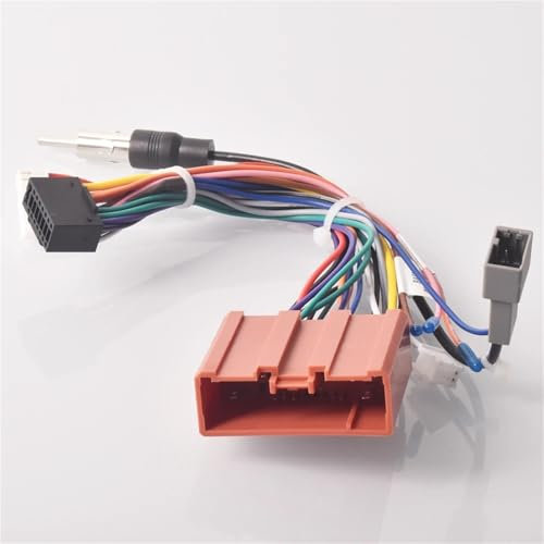 Car Radio Stereo Wiring Harness Cable Adapter Android 16pin, for Mazda, for 3 2006-2015, for 5 6 8 CX-7 car radio wiring harness(Cables)