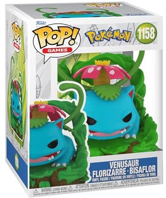 Funko POP! Premium: Pokemon - Venusaur | Official Merch - Collectable Vinyl Figurine for Shelf Display - Birthday Gift Idea for Fans and Collectors