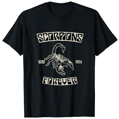 Offizielle Scorpions Forever Since 1965 Black T-Shirt