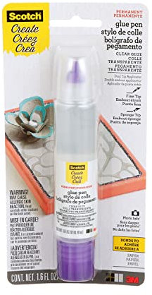 Scotch 47ml Scrapbooker's Glue with 2 - Way Applicator, Beige