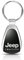 Jeep Compass Black Tear Drop Auto Key Chain