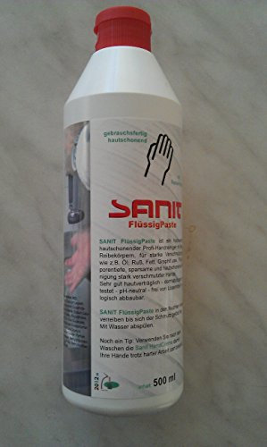 SANIT - FlüssigPaste mit Reibekörpern - 500ml Flasche