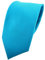 TigerTie Herren Krawatte – Klassische 8 cm Satin-Krawatte in türkis türkisblau wasserblau einfarbigem Design, ideal für Geschäftstermine, festliche Anlässe und die Freizeit