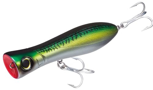 Yo-Zuri R1154-CM Bull Pop Floating Lure, Mackerel