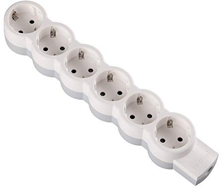 Legrand 695019 Multiprise 6 Prises sans câble Blanc