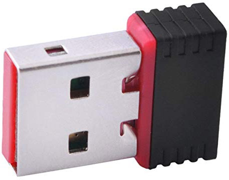 HDEO - Chiave 150 Mbps senza fili WiFi USB Mini Adattatore W LAN Network LAN