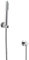 Milano Mirage Pencil Hand Shower Handset Hose Wall Bracket Outlet Elbow - Chrome