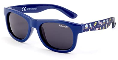 Kiddus Occhiali da Sole per Bebe, Bambino e Bambina, Polarizzati, per Bambini da 8-24 mesi, Protezione UV400 CAT3, Aste Flessibili senza BPA