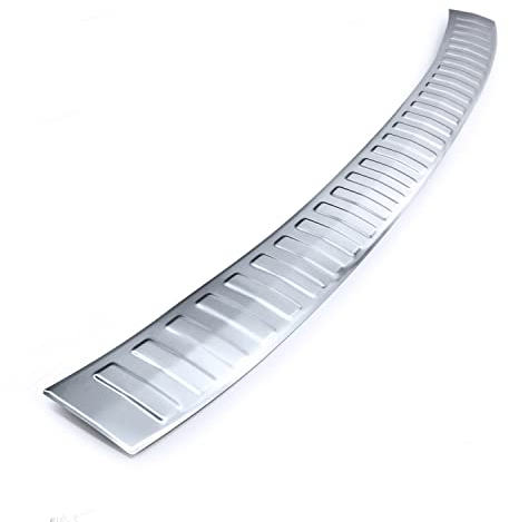 tuning-art L424 Edelstahl Ladekantenschutz passend für Ford Kuga 3 ST-Line 2020-, Farbe:Silber