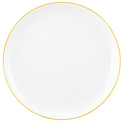 Seltmann Weiden - 6 x Lido Frühstücksteller rund 20 cm - Lido V3 senfgelb 10864