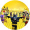 TTS-24 Premium Esspapier Oblate Tortenbild, Essbares Foto für Torten, Tortenaufleger Ø 20cm kompatibel mit Lego Batman T1