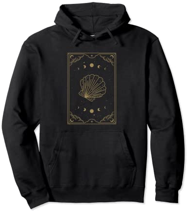 Coquille magique - Esthétique de carte de tarot sorcière Sweat à Capuche