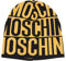 Moschino Damen Mütze Yellow - Black
