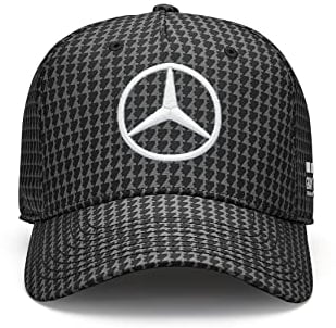 MERCEDES AMG PETRONAS Formula One Team - Kinder 2023 Lewis Hamilton Kappe - Schwarz - Größe: Einheitsgröße