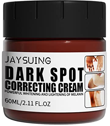 Miake Creme zur Entfernung schwarzer Flecken,60 ml aufhellende Schönheitsprodukte für die Intimhaut - Pflegender Hautfleckenentferner, multifunktionale, sanfte Körperhautverschönerungscreme