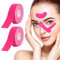 2 Rollen Face Lifting Tape，Anti Falten Pflaster, Lifting Tapes Gesicht, Anti Falten Gesichtstape，für Glatte Augen,Zornesfalte Pflaster, Multifunktional Face Tape für schlupflider stripes
