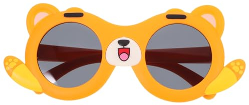 WOFASHPURET Sonnenbrille Mit Hundedesign Leichte Stylische Uv-schutzbrille Für Partys Robustes Pc-material Für Jungen Und Mädchen Spaßaccessoire Für Sommer