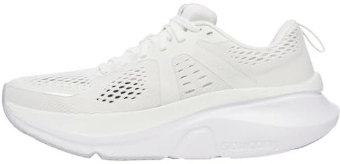 Saucony Women's Guide 18 Sneaker, 102 Ivory, 38 EU