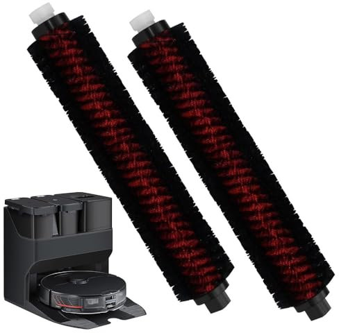 2 Stück Original Reinigungsbürste für Robo*Rock S7 MaxV Ultra / S7 Pro Ultra/S8 Pro Ultra/G10s, ‎Walzenbürst Wartungsbürste Abnehmbares Zubehör für Hochgeschwindigkeits-Reinigungswalzenbürsten