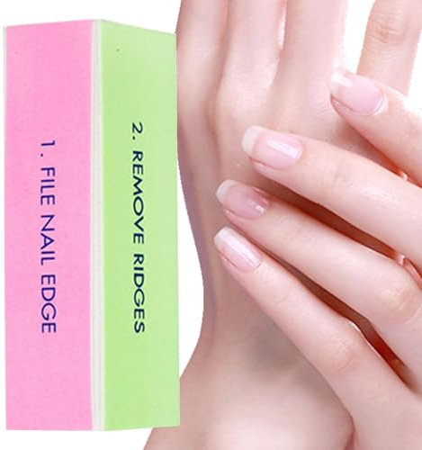 Blocco buffer per unghie a 4 vie, buffer per unghie, levigatura, levigatura, levigatura, lucidatura, lucidatura, lucidatura, strumento per manicure e pedicure per levigare e lucidare