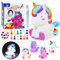 LinStyle Paint Your Own Unicorn Lamp Art Kit,DIY Night Light,Painting kit for Kids 6-12,Arts and Crafts Supplies Birthday Party Holiday Unicorns Gift for Teens Girls Boys Age 3 4 5 6 7 8+