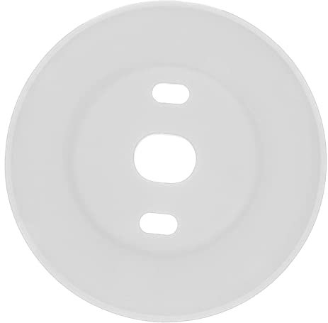 Gatuida Placa de Pared Blanca para Termostato Nest Instalación y Diseño Práctico Accesorio Compatible con Termostatos Inalámbricos Embellecedor para Cubrir