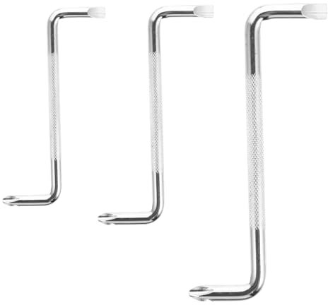 HOMSFOU 3pcs Micro Double Head Screwdriver Set 90 Degree Angle Z-Type Offset Drivers for Precision Repair and Tight Spaces