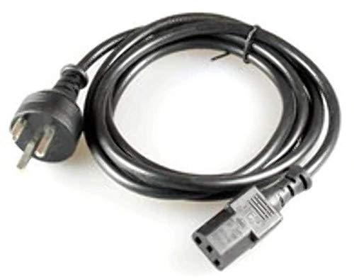 MicroConnect PE120418 1.8 m Power Plug Type K C13 Coupler Black Power Cable – Power Cable (1.8 m, type K Power Plug, C13 Coupler, Male/Female, Black, Right)