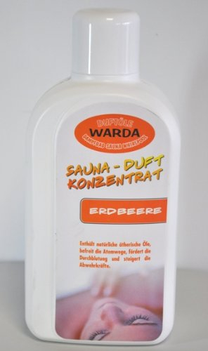 1 l Warda Aufguß Erdbeere für die Sauna, Konzentrat, Saunaaufguss, hohe Konzentration