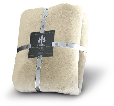 Irisette 8900 - 84 Castel Uni Kuscheldecke / 150 x 200 cm, sand