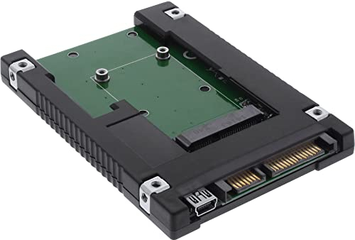 InLine 76620B - Adaptador de Disco Duro SATA a mSATA SSD (2,5)