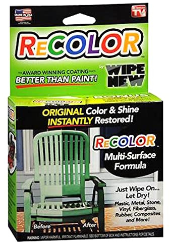 Wipe New Rust-oleum R6PCRTLKIT Recolor Paint Restorer with Wipe-On Applicator