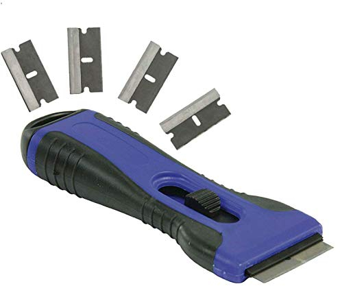 Eurosell Premium Glas / Ceran Kochfeld Schaber Reiniger Ergonomischer Kochfeldschaber Ceranfeldreiniger Ceranfeldschaber Ceranschaber