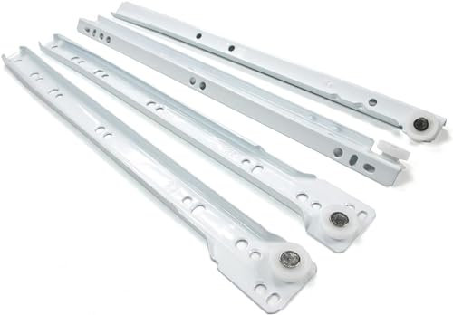 FURNICA Roller Drawer Runners/Slides (400mm)