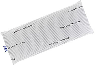 Todocama Viskoelastisches Kopfkissen, natürlicher Kohlenstoff 67 cm, Grau